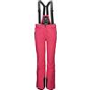 Killtec Laraka 35247-000 - Pantaloni da Sci da Donna, con Pettorina Rimovibile e paraspigoli, Colore: Rosa, 44