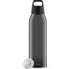 SIGG - Borraccia Tritan - Total Color ONE antracite - Adatto per bevande gassate - Lavabile in lavastoviglie - A prova di perdite - Leggero - Senza BPA - Grigio - 1,5L