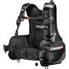 CRESSI Solid Plus BCD 2XS - Giubbotto Equilibratore Idrostatico ad Assetto Variabile per Immersioni (BCD/GAV), Struttura Classica, Nero, 2XS, Unisex