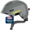 ABUS casco per bambini Smiley 3.0 ACE LED - casco da bici con luce - vestibilità profonda e spazio per il codino - per bambine e bambini