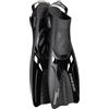 CRESSI Tonga Fins Black/Black S/M - Pinne Leggere Corte Regolabili con Scarpetta Aperta, Ideali per Snorkeling, Nuoto, Nero/Nero, S/M (36/41), Adulti