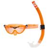 AQUALUNG Snorkeling Combo Mix per bambini 4+ con Maschera e Boccaglio Arancione e Nero