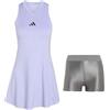 adidas Donna Climacool Tennis Y-Dress PRO Dress, Violet Tone, L