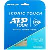 Dunlop Sports DUNLOP Corda da Tennis Iconic Touch 17G 17G Natural 12m - Corda multifilamento a Sensazione Morbida