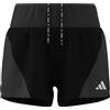 adidas Donna Adi365Breeze Running Shorts, Black, L 4 inch