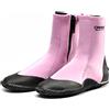 Cressi Isla, Calzari per Immersione in Neoprene con Suola 3mm Unisex Adulto, Rosa (Pink/Black), XS