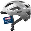 ABUS Hyban 2.0 city - casco da bici con luce posteriore, calotta rigida in ABS, buona vestibilità - per uomo e donna