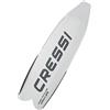 Cressi Gara Modular Impulse - Pala Intercambiabile per Pinne da Apnea e Pesca Subacquea - Bianca - Realizzata in Italia