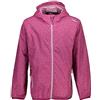 CMP - Giacca Donna con Cappuccio Antipioggia, Malva, XXS