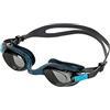 Fashy Occhialini da nuoto SPARK III, taglia L, con protezione UV e rivestimento anti-appannamento, petrolio/fumo