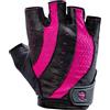 Harbinger PRO Guanti da Sollevamento Pesi per Donne- Flessibile, Leggero e Traspirante, Offre Una Presa salda con Palmo in Pelle Imbottita, Perfetto per manubri e Kettlebell.M,Nero/Rosa