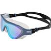 ARENA The One Mask Mirror Occhialini Nuoto Anti-Appannamento Unisex Adulto, Maschera Piscina con Grandi Lenti, Protezione UV, Ponte Nasale Autoregolante, Guarnizioni Orbit-Proof
