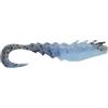 Berkley Gulp! Nemesis Prawn Curl Tail; esca morbida da pesca in acqua salata per predatori; massima dispersione del profumo; perfetto per il jigging e il recupero lento, 10 cm, pollo nucleare