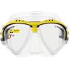 Cressi Matrix Mask SIL Clear/Frame Yellow