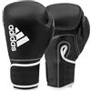 adidas Unisex - Adulti Hybrid 80 Guanti da boxe, Nero/Bianco, 14oz EU