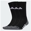 adidas Unisex - Adulto Performance Climacool Cushioned Crew 3P Socks, Black/White, 6-7 Years