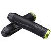 SPANK Grips Spike 33, Maniglie MTB Unisex-Adulto, Nero/Verde, 33 mm