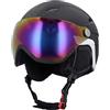 CMP - Casco da sci Wa-2 con visiera, Nero, XL