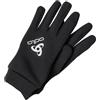 Odlo Unisex Guanti Stretchfleece Liner, Black, Xl