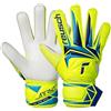 Reusch Guanti da portiere per bambini | presa salda e vestibilità stabile | Per l'allenamento e la partita, per erba sintetica, naturale e campi in superficie dura, Taglie 4-8, Attrakt Solid Junior