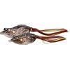 Savage Gear 3D Walk Frog - Esca topwater a corpo cavo per pescatori di bass e lucci, azione realistica e amo amo staccabile, pesca in acqua dolce in laghi, stagni e fiumi Marrone 5,5 cm