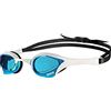ARENA Cobra Ultra Swipe Occhialini Nuoto da Gara Unisex Adulto, Occhialini Piscina con Lenti Curve, Anti-Appannamento, Protezione UV, 5 Ponti Nasali Intercambiabili