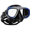 Scubapro Maschera Zoom Nero/Blu Kit di regolatore per immersioni in acqua fredda Unisex-Adulto, Schwarz/Blau, One Size