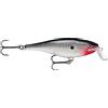 Rapala - Esca con Ami Due N. 3/0, 1.5-2.7m di Profondità di Nuoto, 14cm Dimensioni, Cromo