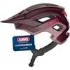 Abus Casco da MTB CliffHanger - casco da bici per percorsi impegnativi - con ampie aperture di ventilazione e fibbie TriVider - per uomo e donna