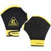 Cressi Aqua Boost Swim Gloves Black/Yellow S - Guanti Palmati Unisex in Neoprene Ultraspan Nero/Giallo con Cinturino al Polso per Nuoto, Allenamento Braccia Dorso Spalle, Acquafitness, Acquagym, S