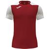 Joma Joma102223.602.M T-Shirt a Manica Corta Record II Rossa Bianca