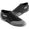 CRESSI Minorca Shorty Boots, Calzari Bassi per Immersione e Snorkeling, Premium Neoprene 3 mm Unisex-Adulto, Nero/Suola Nero, XL-44/45