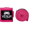 VENUM Kontact, Bendaggi da Boxe Unisex-Adulto, Neo Rosa, 4 m