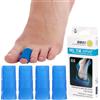 Sidas Gel Toe Wrap - Protezioni per Le Dita del Piede in Gel X4