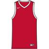 NIKE Mens Team25 Basketball Stock Jersey - University Red