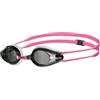 ARENA Tracks Occhialini Nuoto da Gara Unisex Adulto, Occhialini Piscina con Protezione UV, 4 Ponti Nasali Intercambiabili, Guarnizioni in Silicone, Lenti con Trattamento Anti-Appannamento