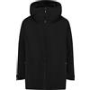 CMP - Giacca sci da bambino con cappuccio fisso, Nero, 110