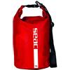 SEAC Dry Bag, Sacca Stagna Impermeabile per Subacquea e Nautica Unisex Adulto, Rosso, 15 L