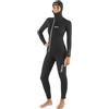 Seac Club Lady, muta in neoprene da 7 mm con cappuccio integrato, protezioni in Powertex nelle spalle, ginocchiere e fondoschiena