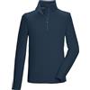 Killtec Uomo Camicia in Pile con Collo Alto e Zip KSW 99 MN FLC Shrt, Dunkelblau, 6XL, 40878-000