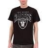 Junk Food Clothing x NFL - Atlanta Falcons - Bold Logo - Maglietta Unisex per Adulti - Taglia 2 X-Large, Atlanta Falcons - Nero, XXL