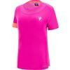 Macron Run Prime Scc Bridget T-Shirt Print Fucsia/Ncor SS Wmn T-Shirt Donna