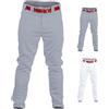 Rawlings PRO 150 Series - Pantaloni da Baseball, per Adulti, con Tubi, Lunghezza Intera