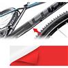 4R Quattroerre.it Rotolo Nastro Adesivo Scudo Roll per Protezione Telaio Bicicletta, Spessore 0.8 mm, 5 x 50 cm