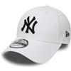 New Era New York Yankees MLB League Essential Bianco 9Forty Berretto Regolabile per Bambini