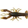 Savage Gear Ned Craw - Imitazione realistica di gambero per la pesca alla spigola, materiale Duratech impregnato di sale, azione realistica dei gamberi per la pesca ai predatori Nero/Rosso 6,5 cm