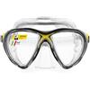 Cressi Big Eyes Evolution Mask SIL Crystall/Frame Yellow