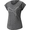 PUMA Train Favorite Heather Cat Tee Maglietta Donna