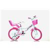 SCH Roses, Bicicletta Bambina, Bianca, 14