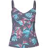 FIREFLY MEA II Top Tankini Top Tankini Dona, Donna, Flower/Stripes, XS